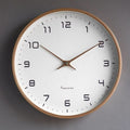 Wanduhr – Skandinavisch, Holz, lautlose Bewegung