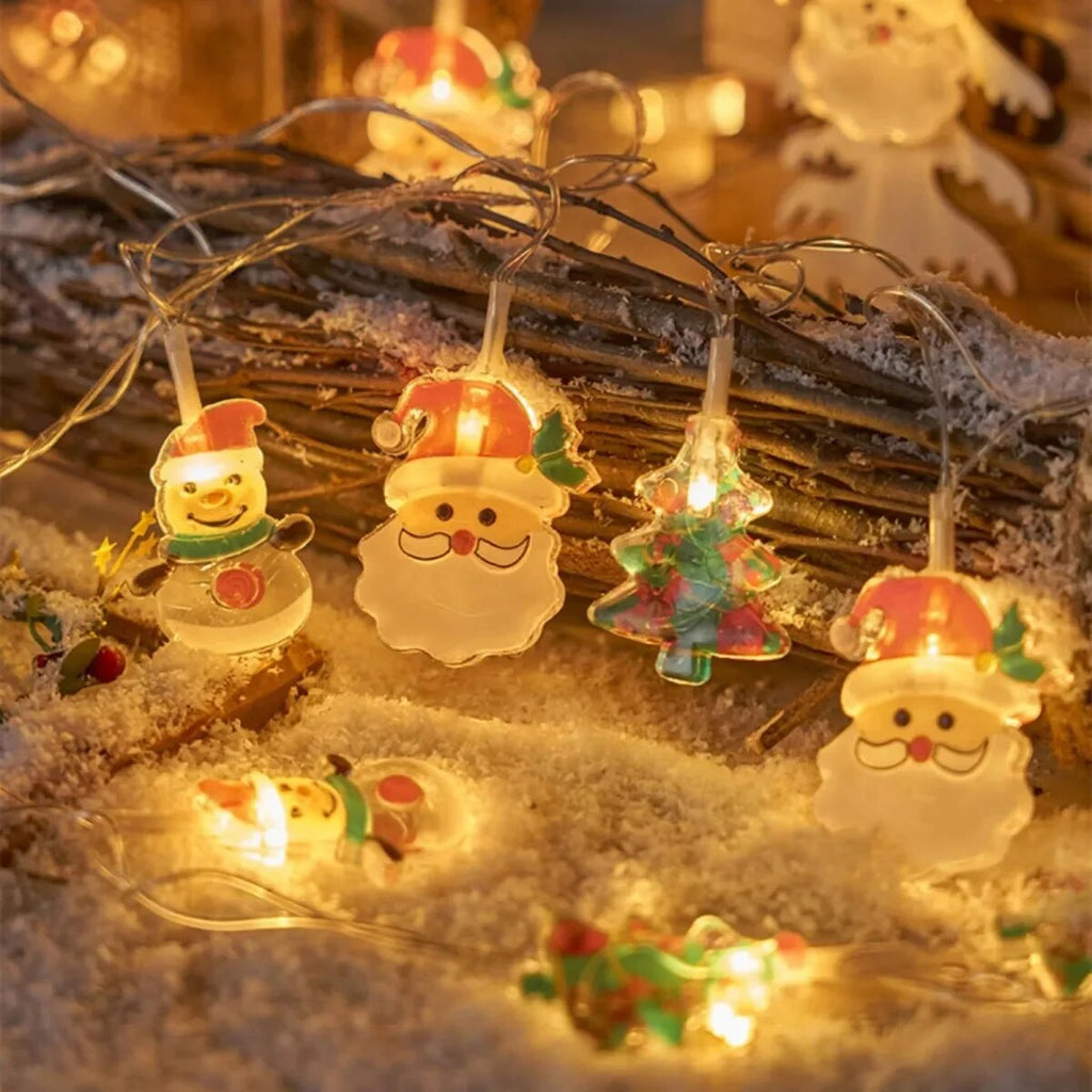 Weihnachtsgirlande – warmweiss, batteriebetrieben – Bild 1
