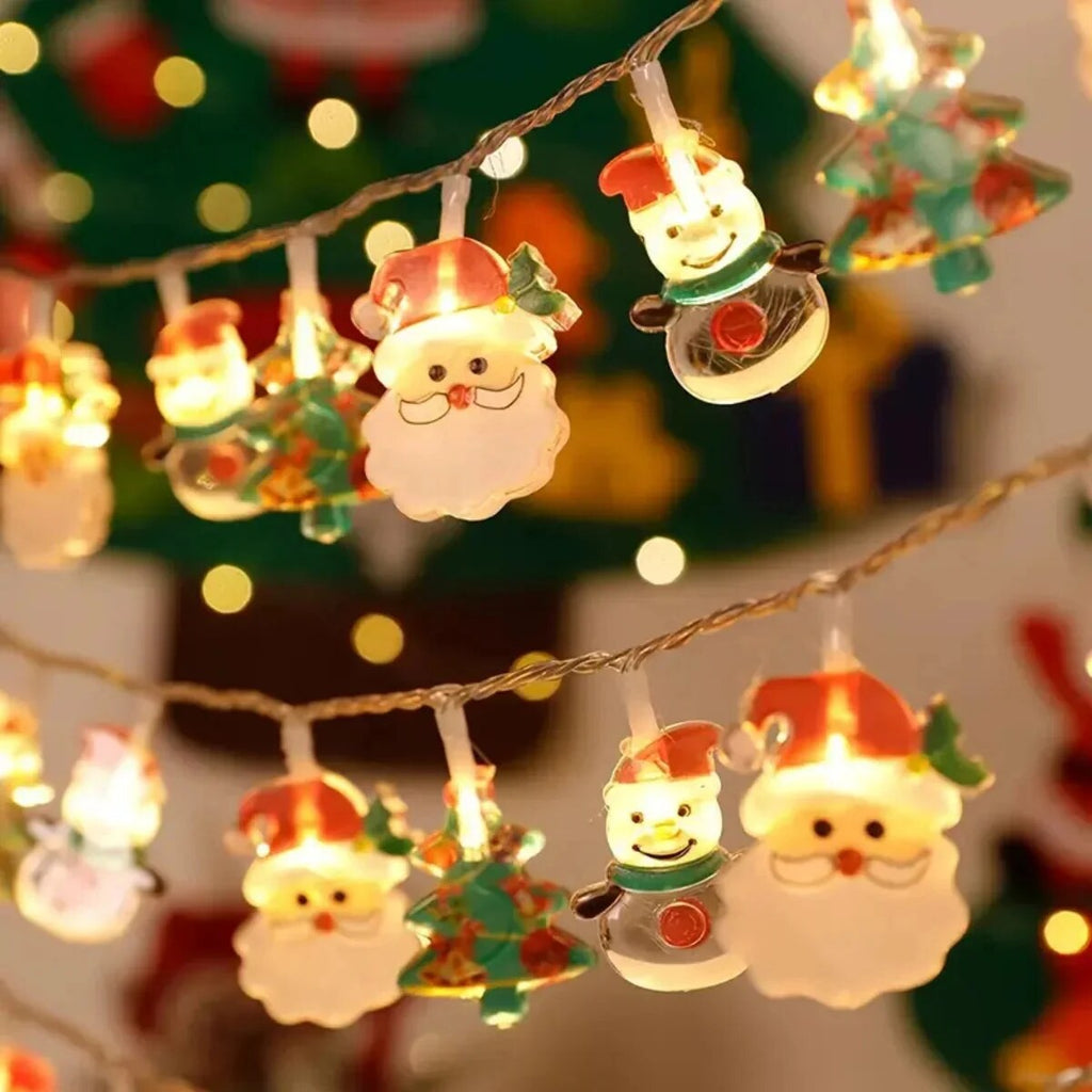 Weihnachtsgirlande – warmweiss, batteriebetrieben – Bild 8