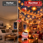 Weihnachtsprojektor – bewegte Motive, kompakt