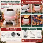 Weihnachtsprojektor – bewegte Motive, kompakt