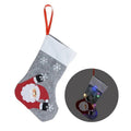Weihnachtsstrumpf – LED-Licht, Vliesstoff